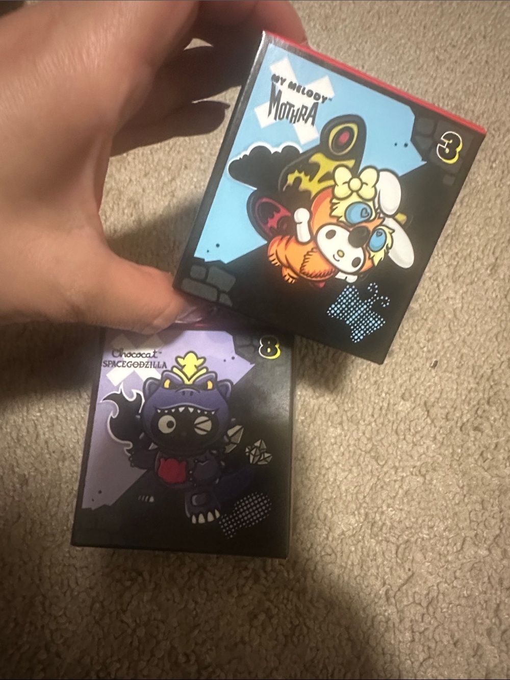 McDonald’s hello kitty Mothra and spacegodzilla toys new - Picture 2 of 4